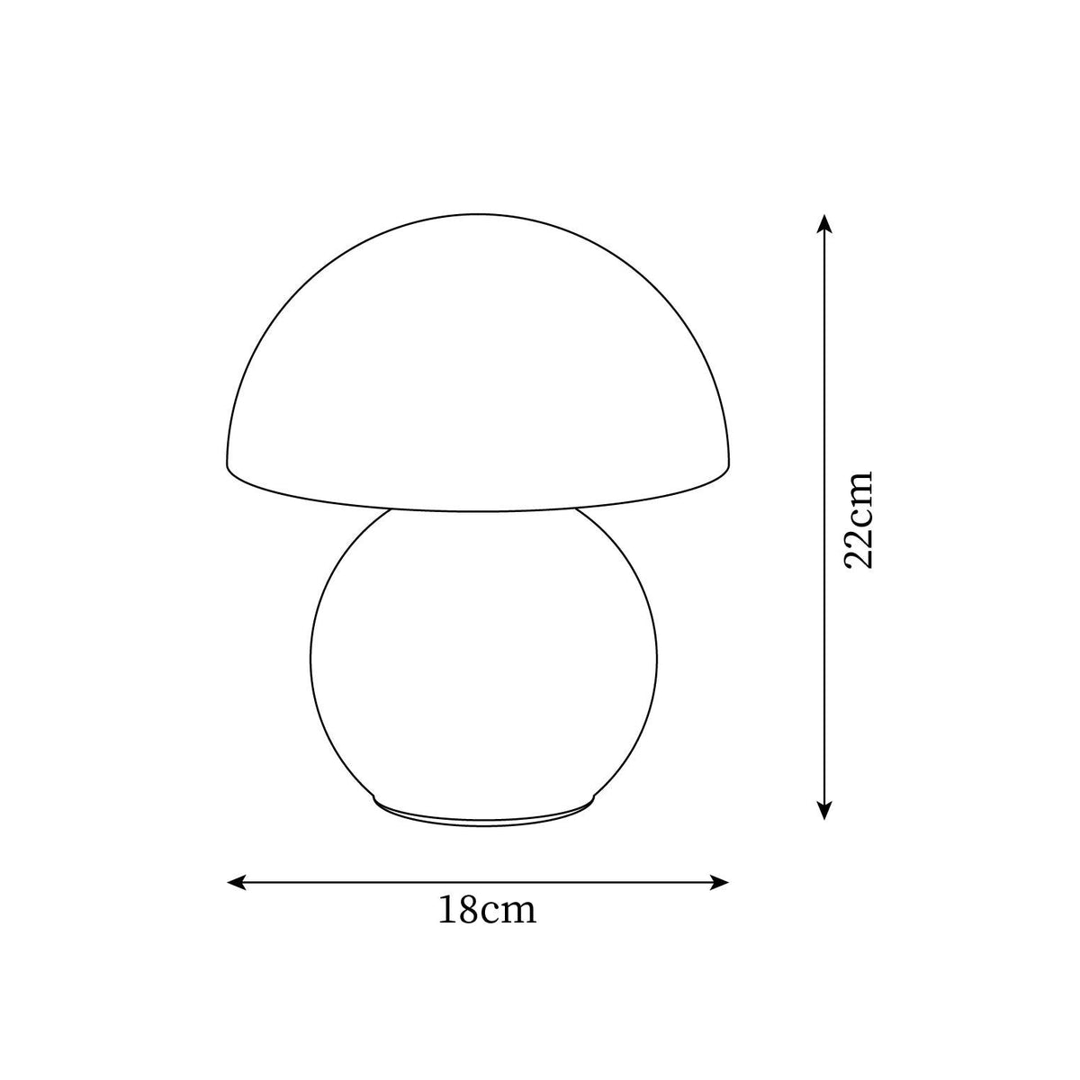 Lampada da tavolo moderna dal design minimalista