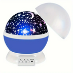 Lampada da tavolo proiettore di stelle con cupola rotante
