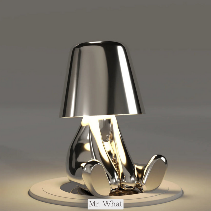 Lampada da tavolo wireless 5 Brothers – Lampada LED ricaricabile dimmerabile (luce bianca calda)