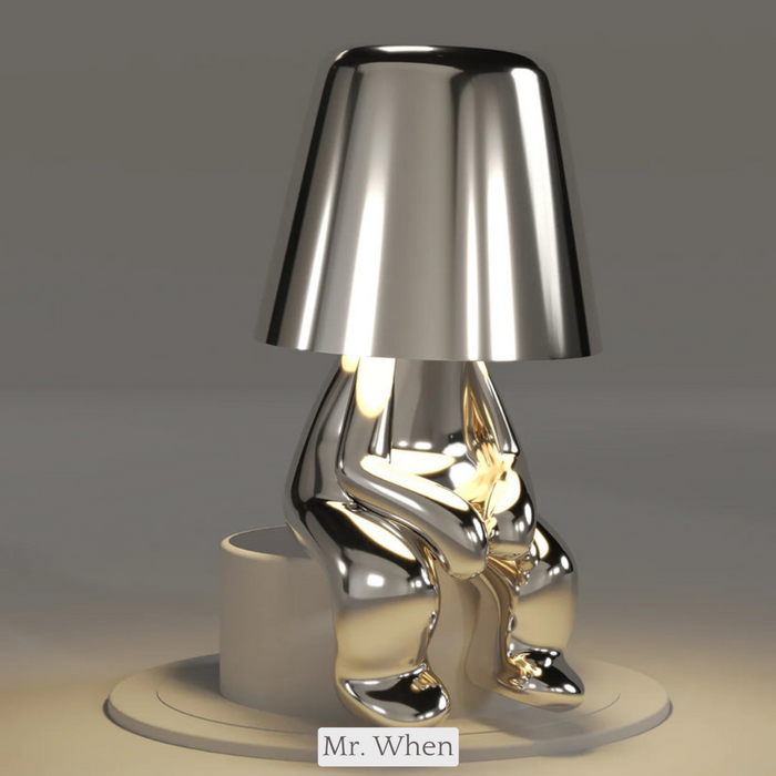 Lampada da tavolo wireless 5 Brothers – Lampada LED ricaricabile dimmerabile (luce bianca calda)