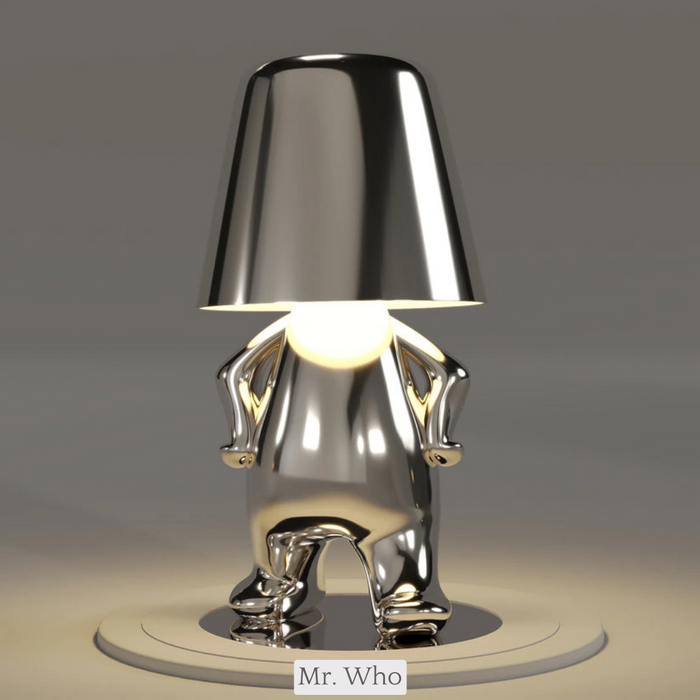 Lampada da tavolo wireless 5 Brothers – Lampada LED ricaricabile dimmerabile (luce bianca calda)