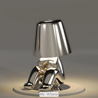 Lampada da tavolo wireless 5 Brothers – Lampada LED ricaricabile dimmerabile (luce bianca calda)