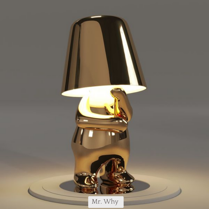 Lampada da tavolo wireless 5 Brothers – Lampada LED ricaricabile dimmerabile (luce bianca calda)