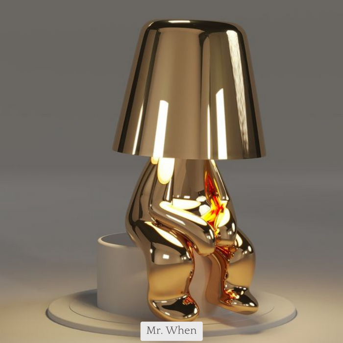 Lampada da tavolo wireless 5 Brothers – Lampada LED ricaricabile dimmerabile (luce bianca calda)