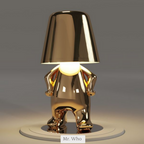 Lampada da tavolo wireless 5 Brothers – Lampada LED ricaricabile dimmerabile (luce bianca calda)