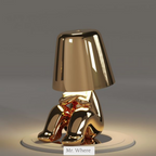 Lampada da tavolo wireless 5 Brothers – Lampada LED ricaricabile dimmerabile (luce bianca calda)