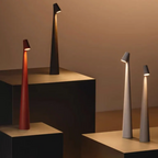 Lampada da tavolo wireless LED design nordico minimalista