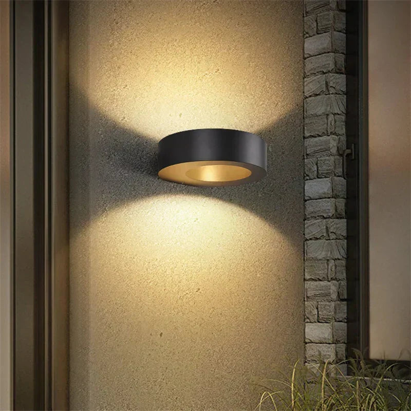 Lampada decorativa in alluminio