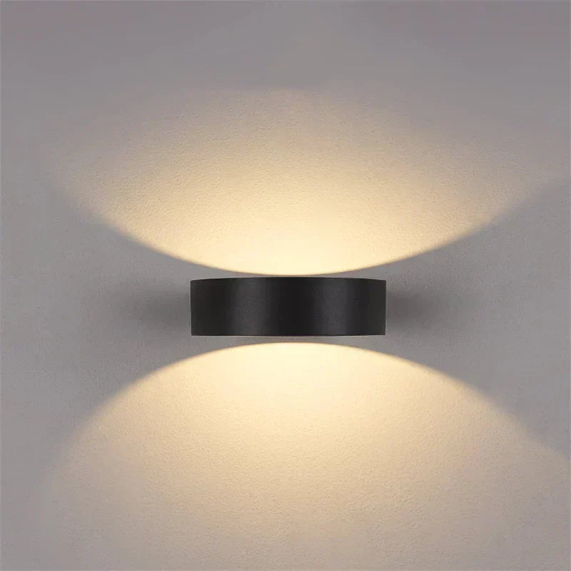Lampada decorativa in alluminio