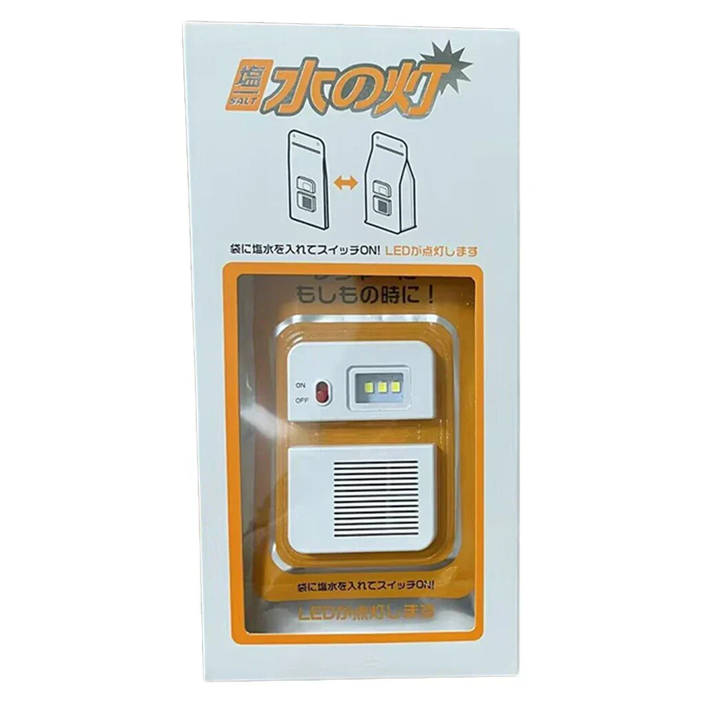 Lampada LED ad acqua salata