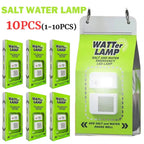 Lampada LED ad acqua salata