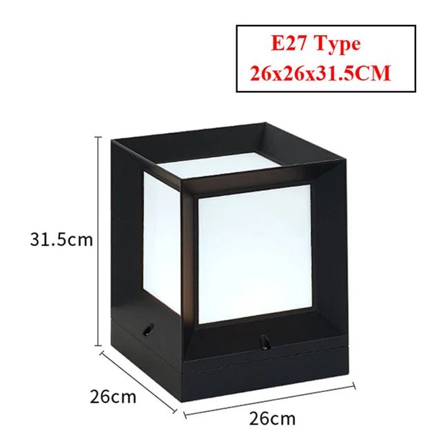 Lampada LED da esterno moderna per vialetti, cancelli e giardini