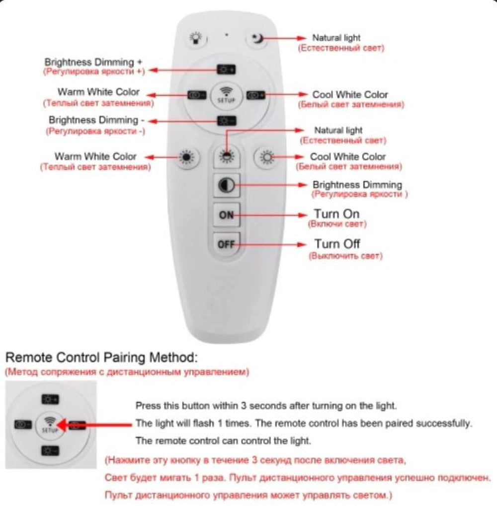 Lampada da parete o soffitto 3D Luna o Terra LED (3 stili) 24–80 cm