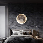 Lampada da parete o soffitto 3D Luna o Terra LED (3 stili) 24–80 cm