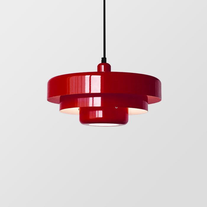 Lampada a sospensione LED stile Bauhaus – Luce vintage regolabile per cucina e sala da pranzo