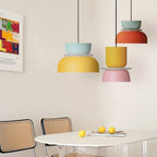 Lampada a sospensione nordica a blocchi di colore – Luce moderna per cucina e sala da pranzo