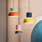 Lampada a sospensione nordica a blocchi di colore – Luce moderna per cucina e sala da pranzo