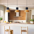Lampada a sospensione nordica a blocchi di colore – Luce moderna per cucina e sala da pranzo