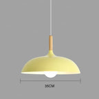 Lampada a sospensione in rovere scandinavo ScandiLuxe
