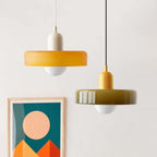 Lampada a sospensione in vetro soffiato stile scandinavo
