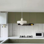 Lampada a sospensione in vetro soffiato stile scandinavo