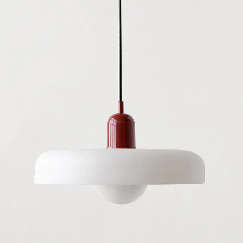 Lampada a sospensione in vetro soffiato stile scandinavo