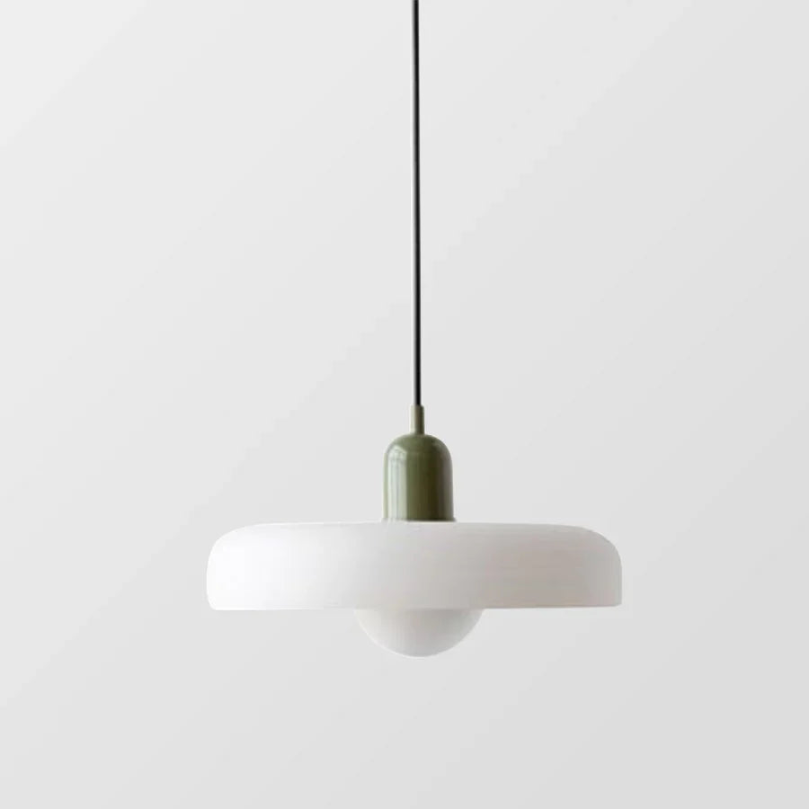 Lampada a sospensione in vetro soffiato stile scandinavo