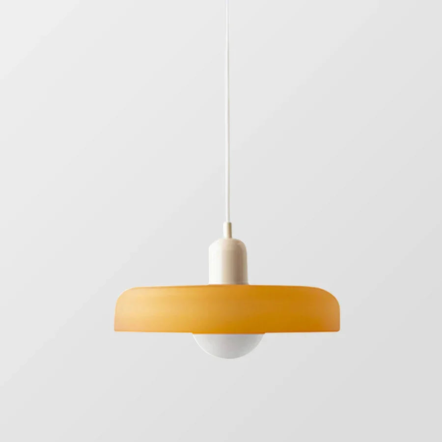 Lampada a sospensione in vetro soffiato stile scandinavo