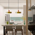 Lampada a sospensione in vetro soffiato stile scandinavo