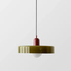 Lampada a sospensione in vetro soffiato stile scandinavo