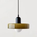Lampada a sospensione in vetro soffiato stile scandinavo