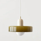 Lampada a sospensione in vetro soffiato stile scandinavo