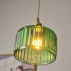 Lampada a sospensione vintage in cristallo per sala da pranzo e soggiorno