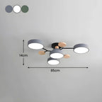 Lampadario a Soffitto Moderno a LED – Flush Mount Chandelier