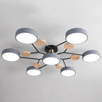 Lampadario a Soffitto Moderno a LED – Flush Mount Chandelier