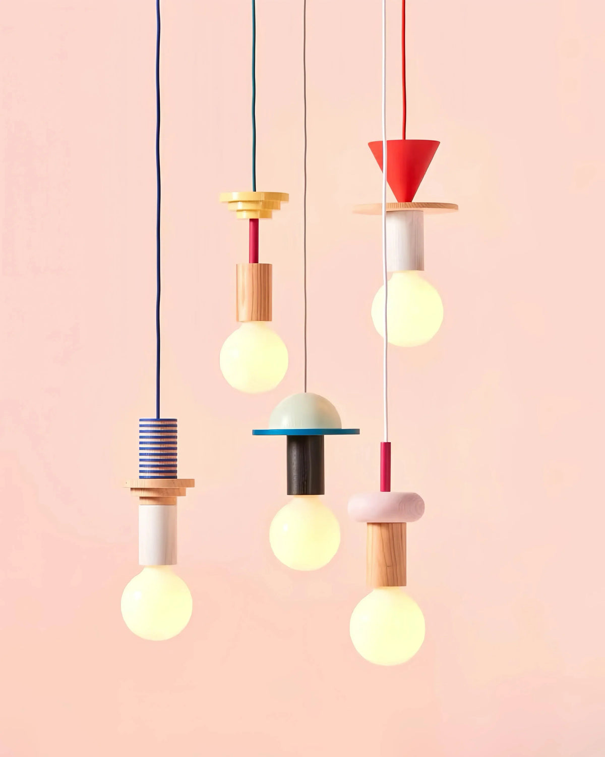 Lampadario geometrico Memphis