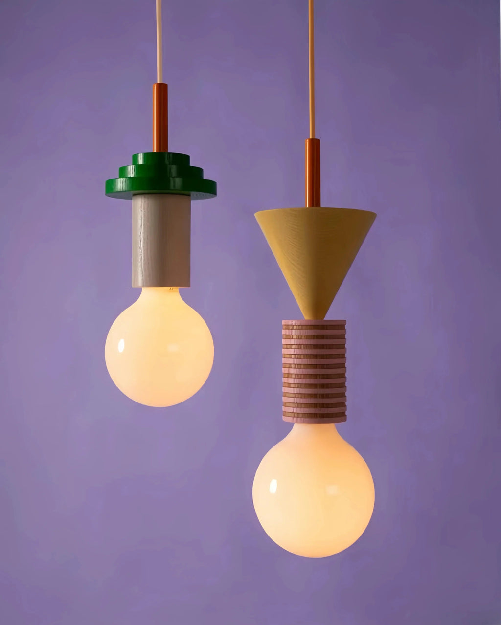 Lampadario geometrico Memphis