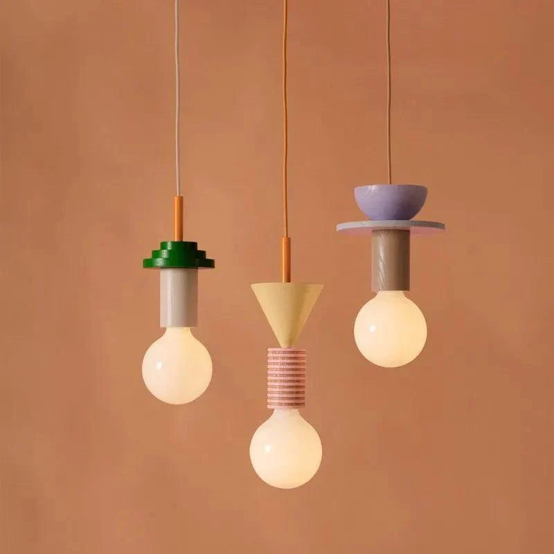 Lampadario geometrico Memphis
