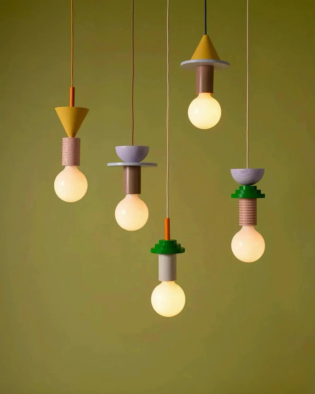 Lampadario geometrico Memphis