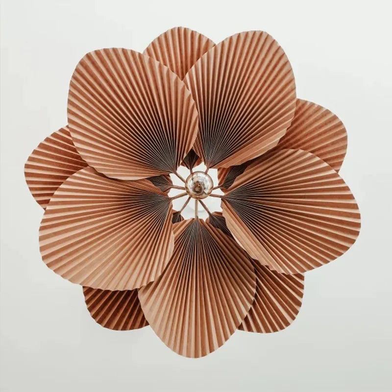 Lampadario LED moderno a forma di fiore Art Déco