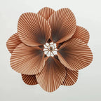 Lampadario LED moderno a forma di fiore Art Déco