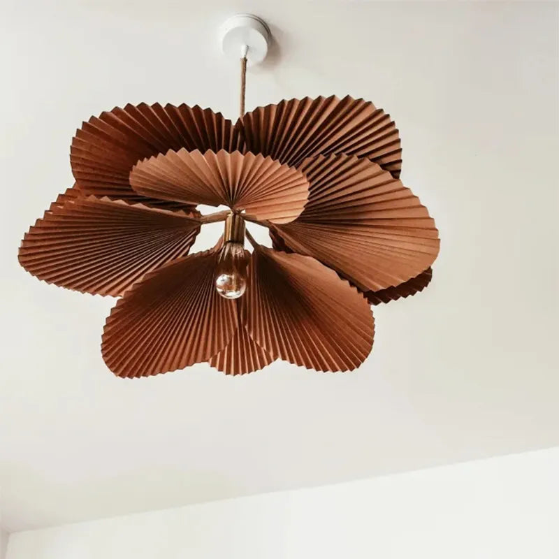 Lampadario LED moderno a forma di fiore Art Déco