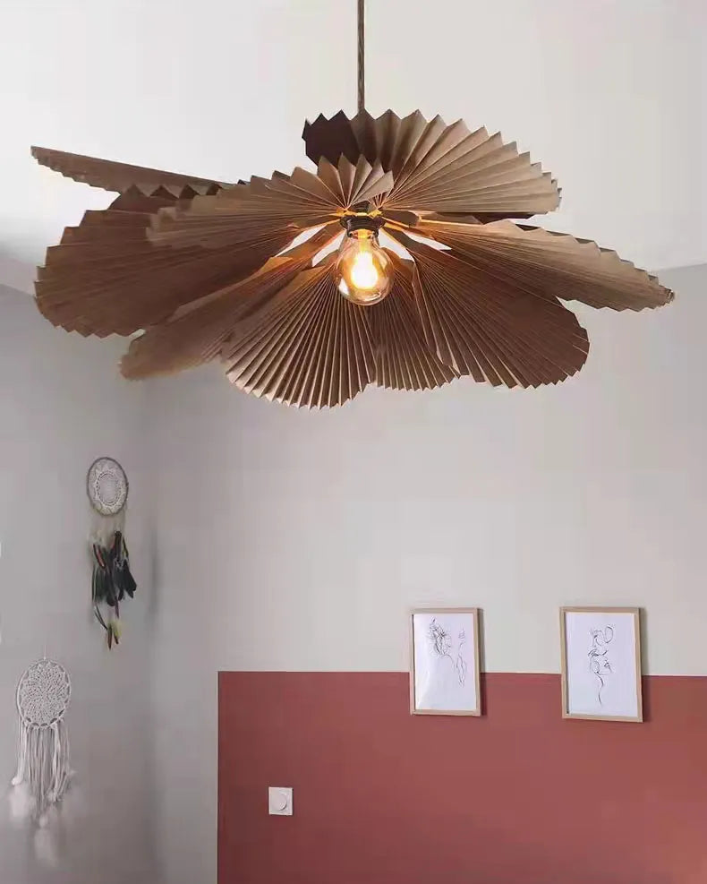 Lampadario LED moderno a forma di fiore Art Déco