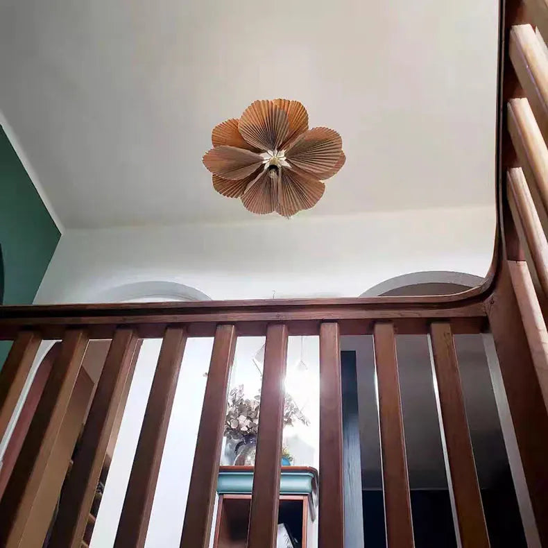 Lampadario LED moderno a forma di fiore Art Déco