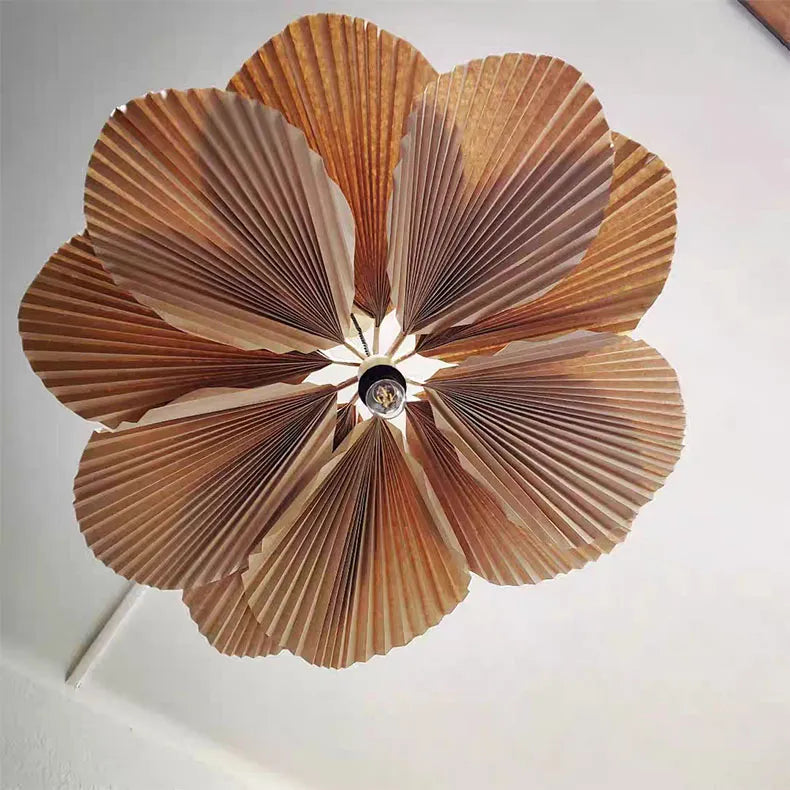 Lampadario LED moderno a forma di fiore Art Déco