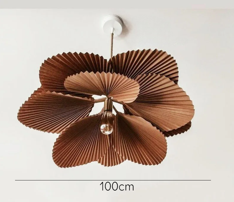 Lampadario LED moderno a forma di fiore Art Déco