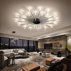 Lampadario moderno di lusso per interni eleganti