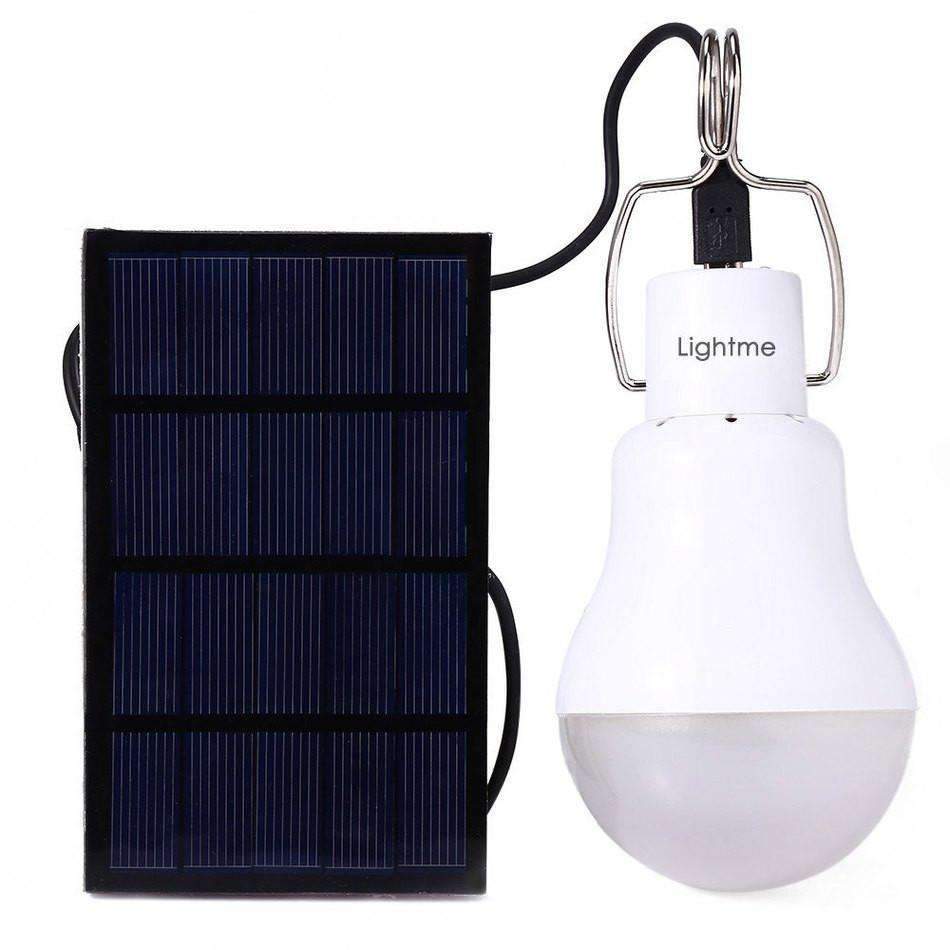 Lampadina LED a energia solare per casa e outdoor