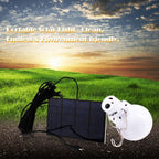Lampadina LED a energia solare per casa e outdoor