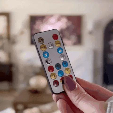 Lampadina LED ricaricabile RoyaleGlow con telecomando e controllo touch multicolore